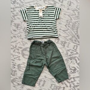 Petit Bateau boy’s set 24M